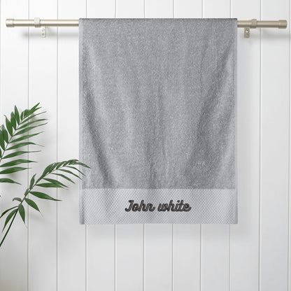 Embroidered Long Size Towel