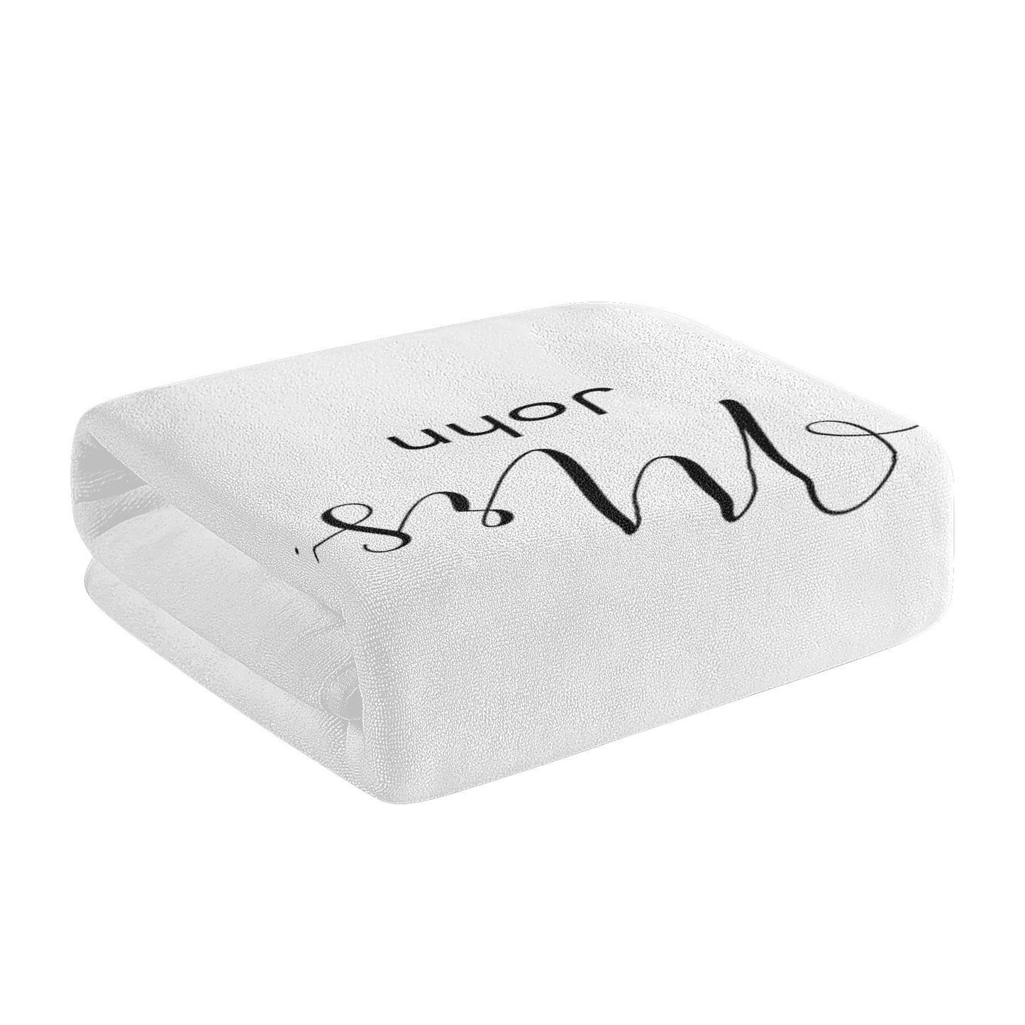 Bath Towel - Mr & Mrs